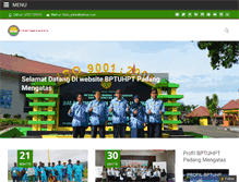 Tablet Screenshot of bptupadangmengatas.com